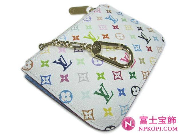 (LOUIS VUITTON)ルイヴィトンコピー ヴィトン モノグラムマルチカラー 小銭入れ兼用キーケース M93733